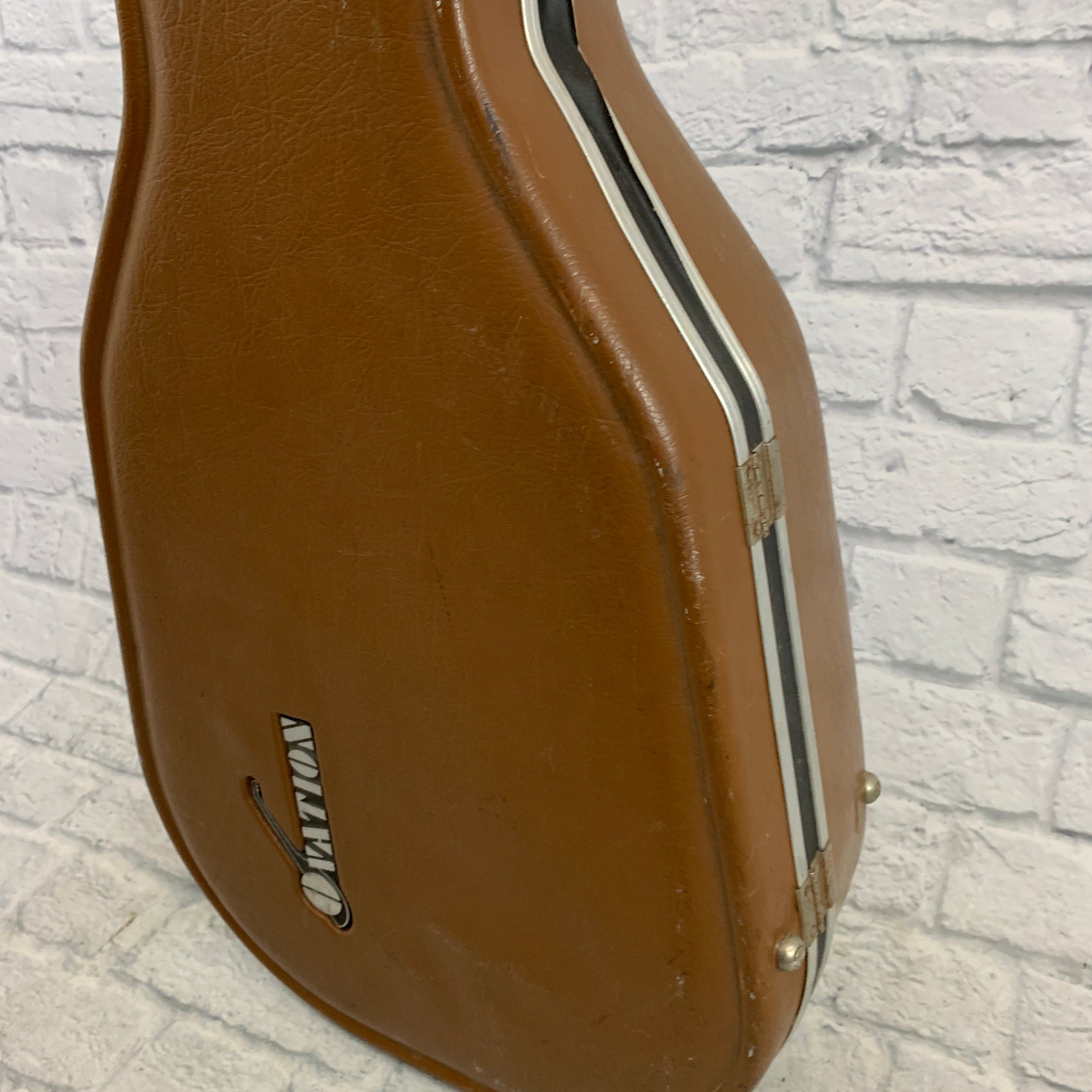 Ovation Brown Hardshell Acoustic Guitar Case
