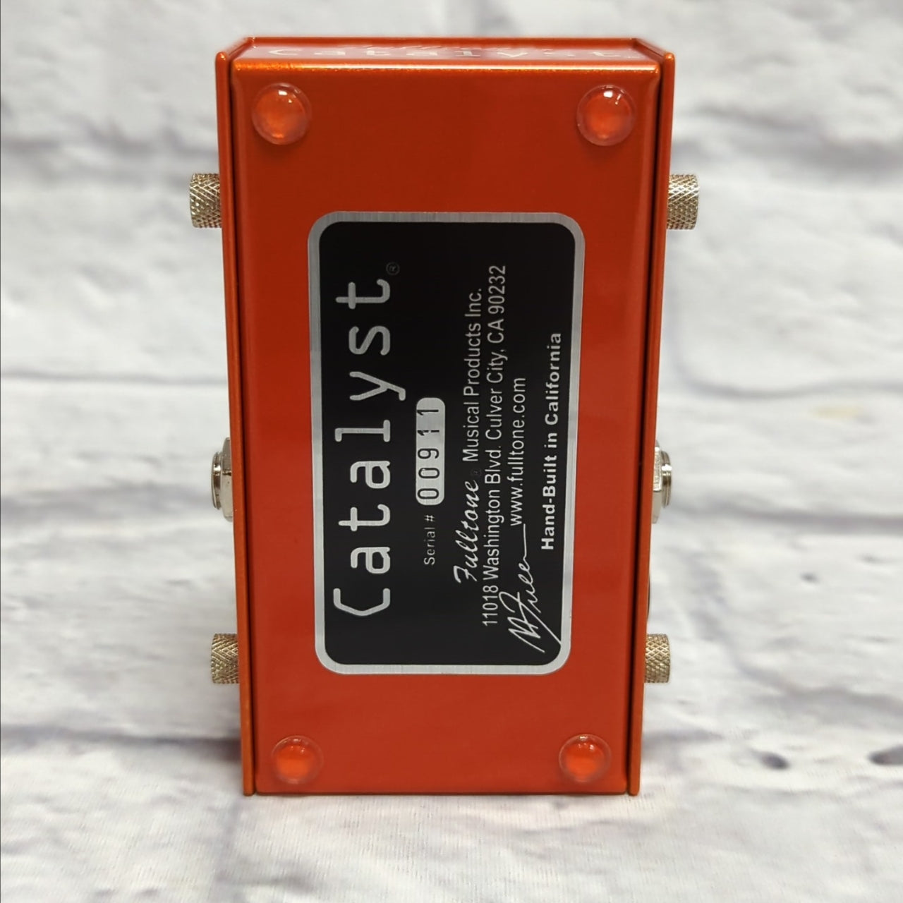 Fulltone CT-1 Catalyst Boost Overdrive Fuzz Distortion Guitar Effect Pedal