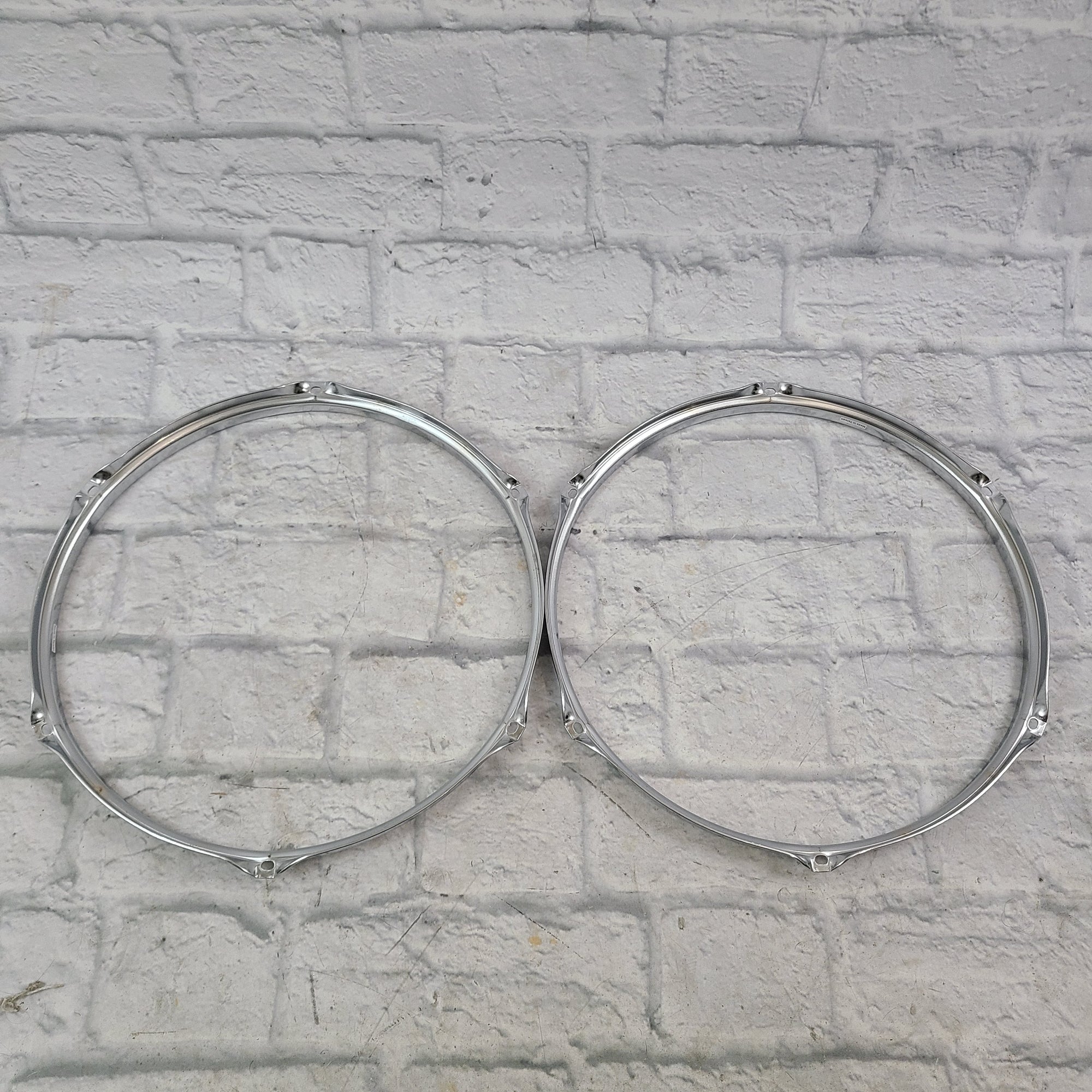 Worldmax 14" 6-Hole 2.3mm Triple Flange Drum Hoop (Pair)