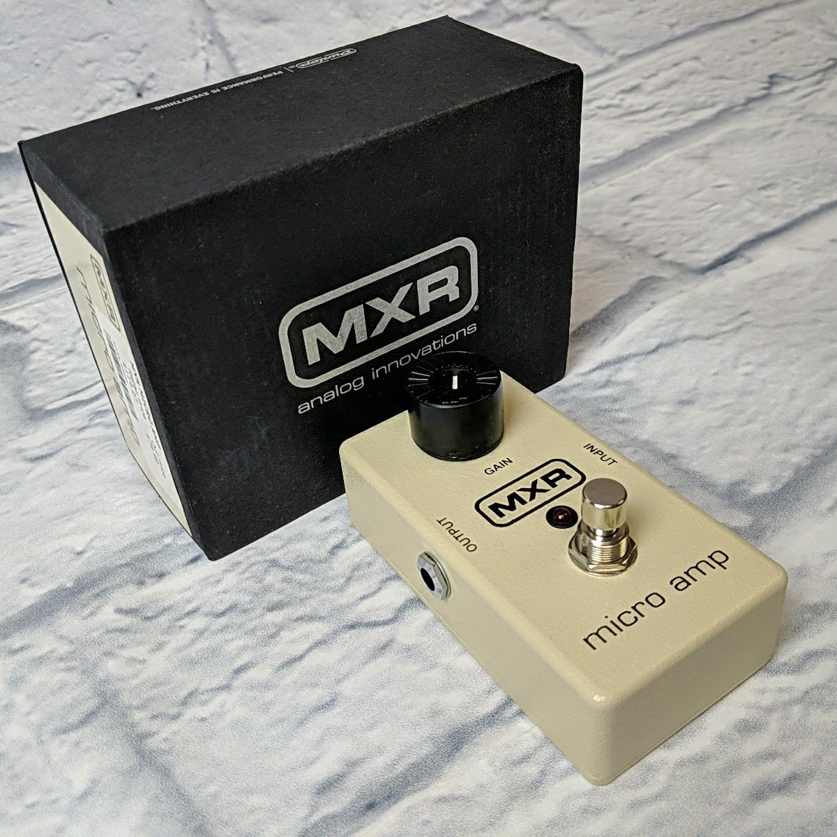 micro amp pedal MXR Micro Amp Pedal