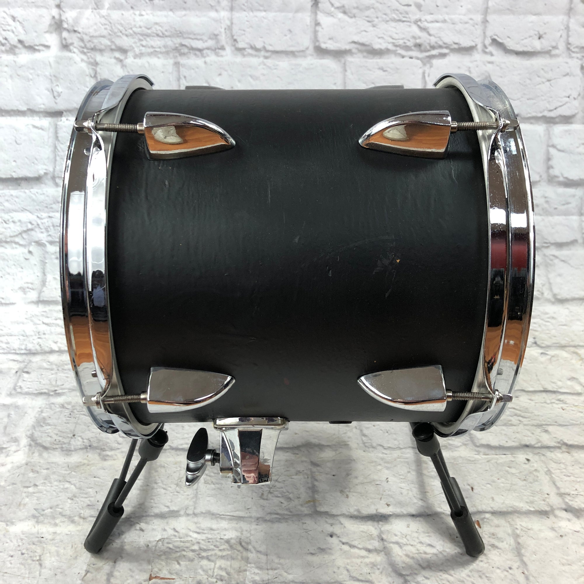 Unknown 10 x 10 Black Rack Tom