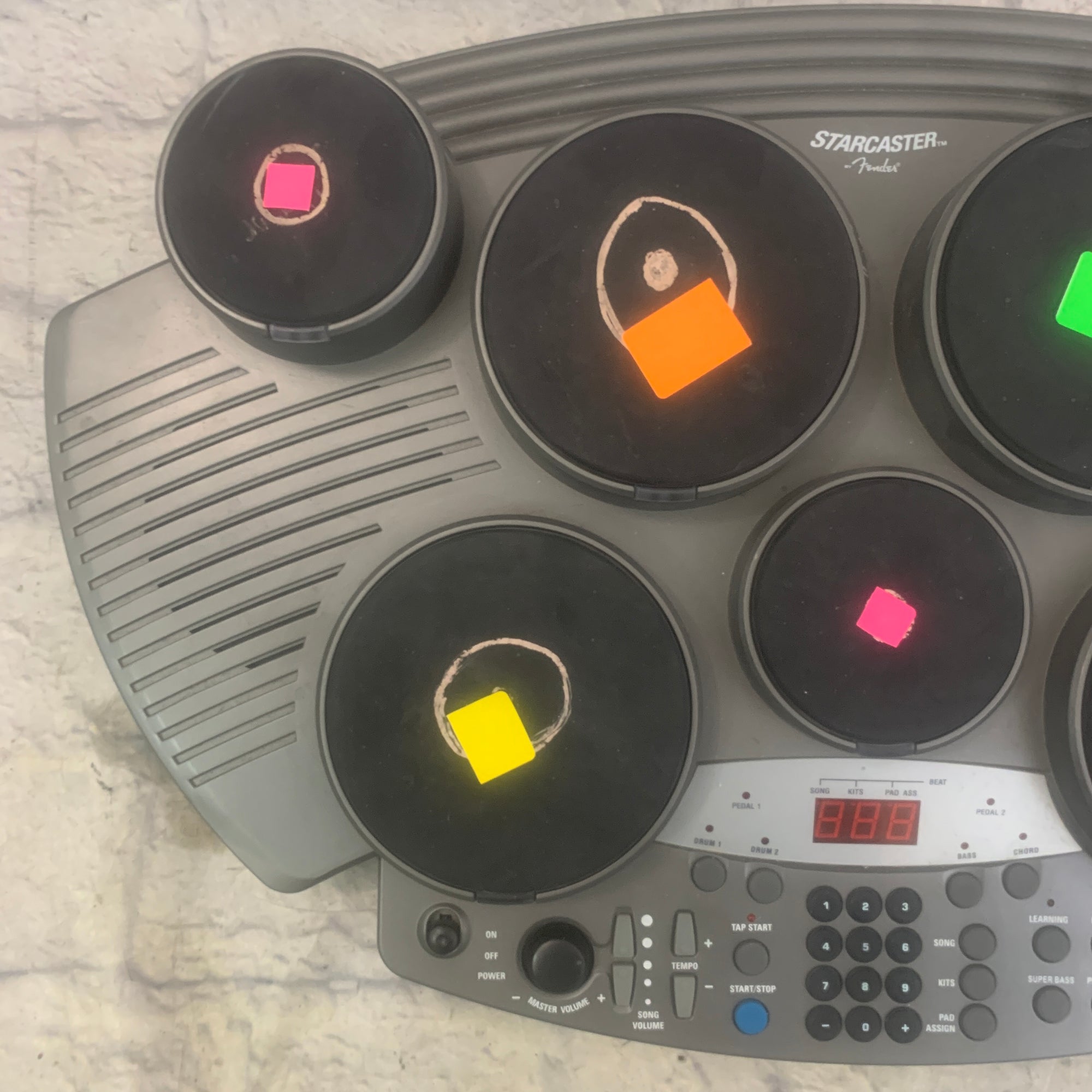 Fender STARCASTER 7 Pad Table Top Drum Pad