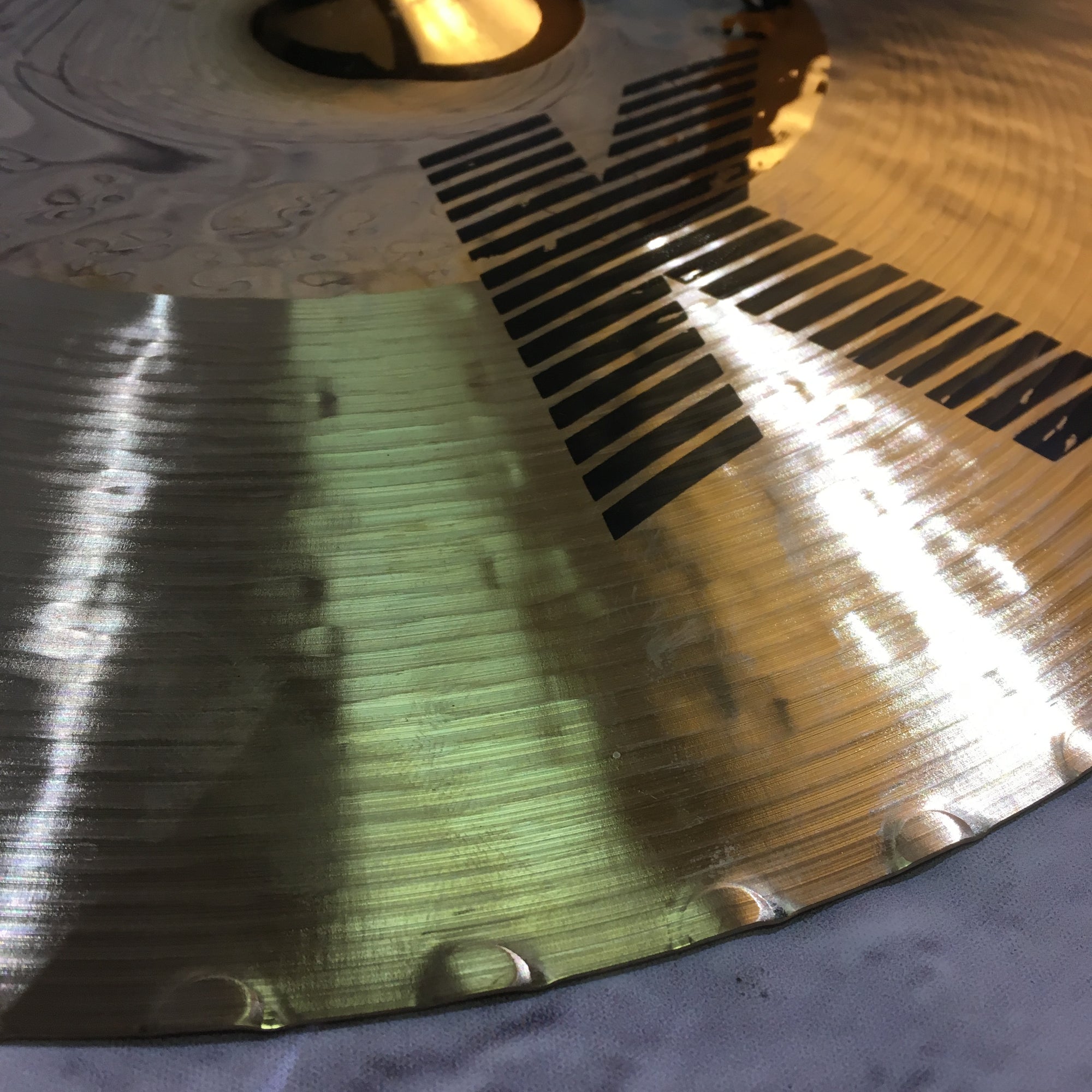 Zildjian 14.25in K Custom Hybrid Hi Hat Cymbal Pair