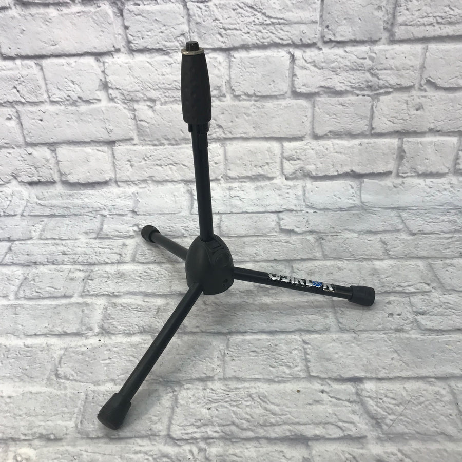 Quick Lok Short Tripod Microphone Straight Stand