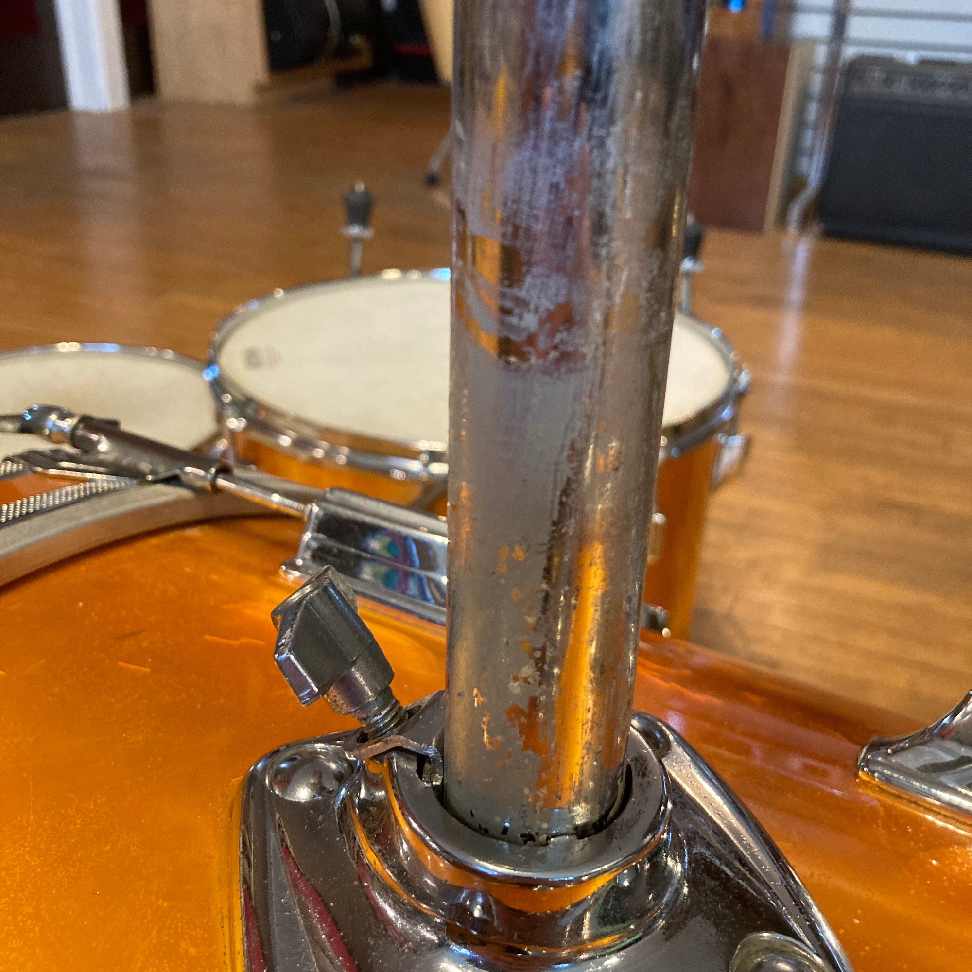Vintage 70's Tama Imperialstar 5 Piece Metallic Gold MIJ Drum Kit
