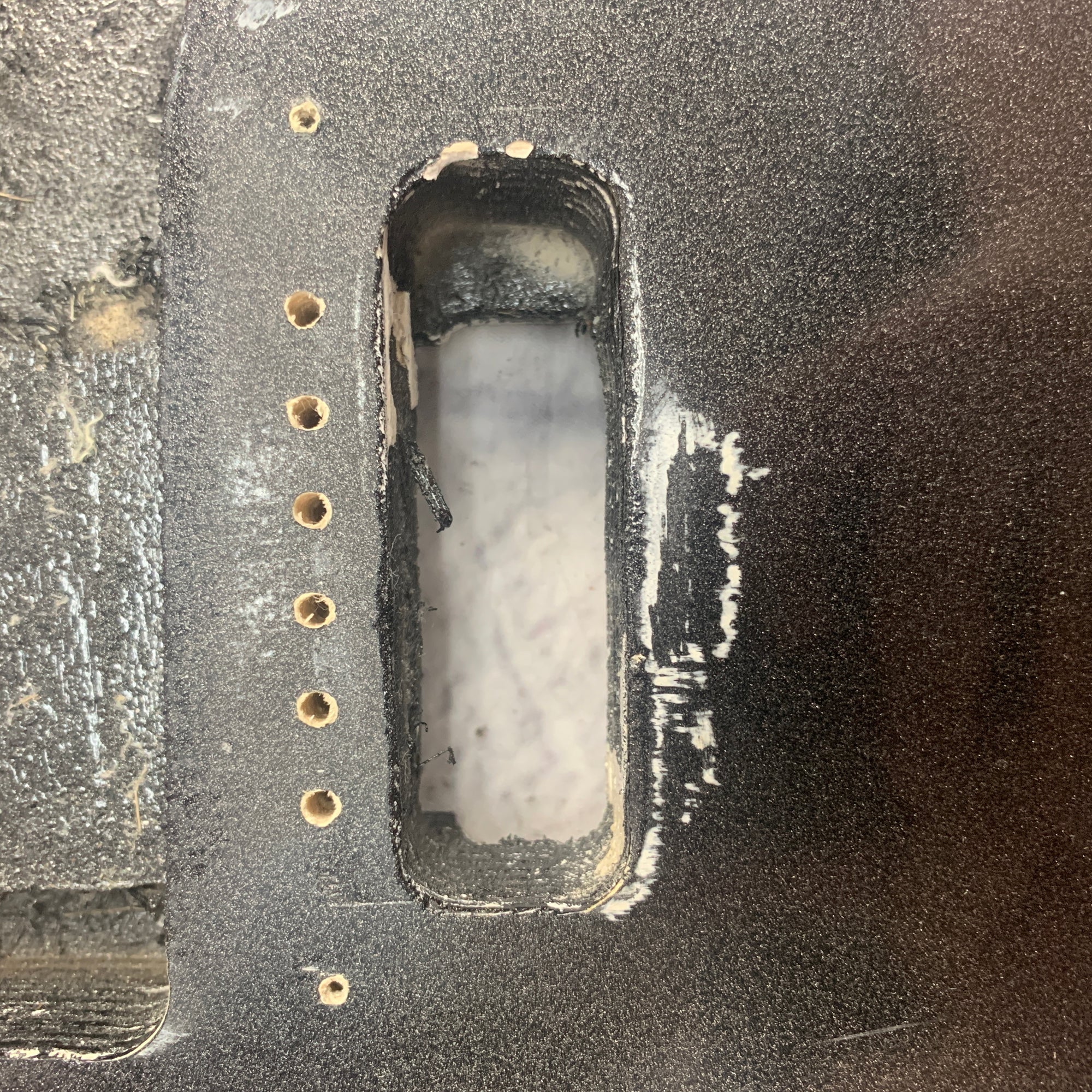 Unknown Strat Body - Dark Grey Metallic