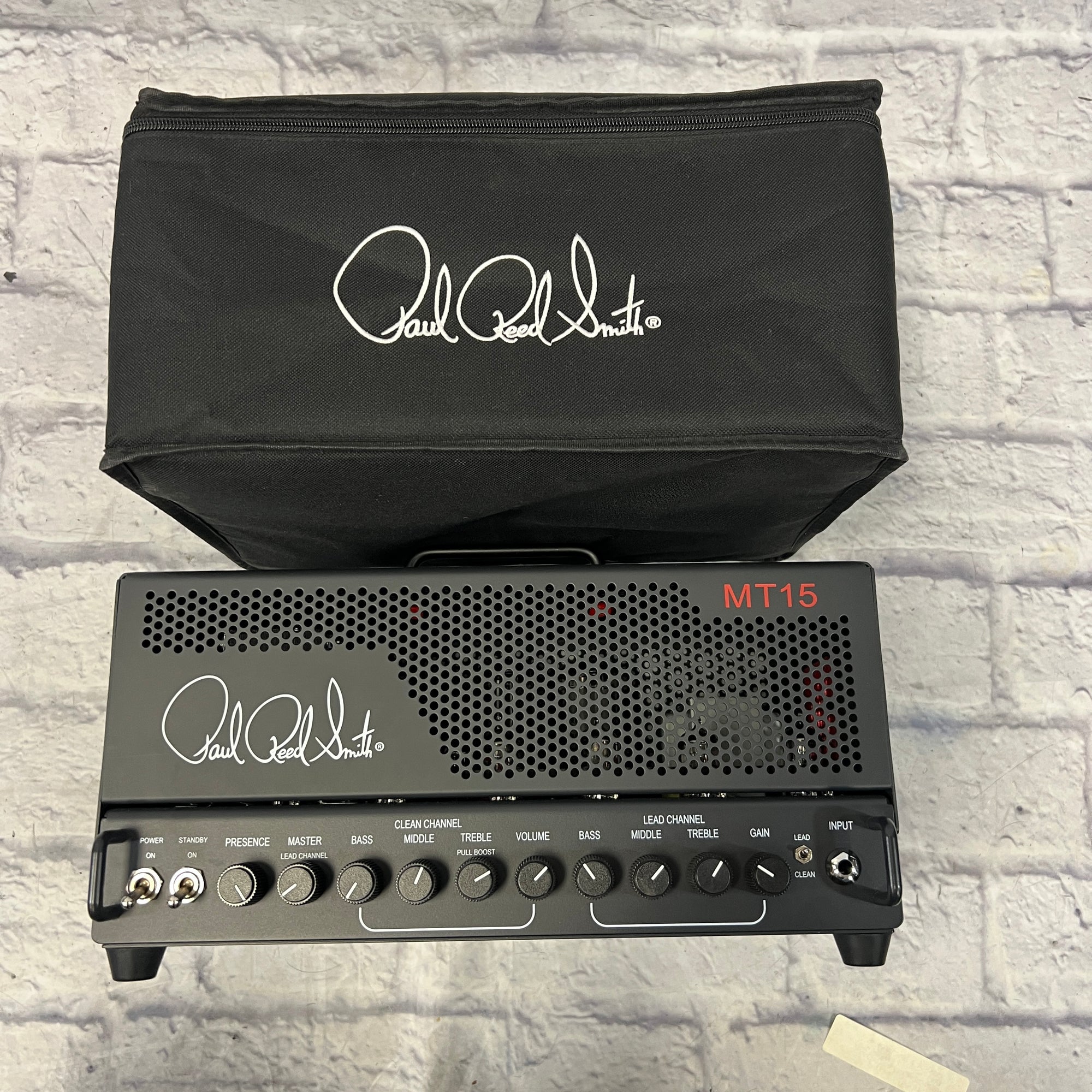 PRS Paul Reed Smith MT15 Mark Tremonti Signature 15 Watt Tube Amp Head with Bag