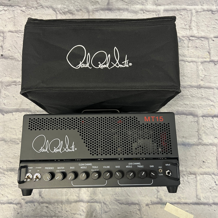PRS Paul Reed Smith MT15 Mark Tremonti Signature 15 Watt Tube Amp Head with Bag