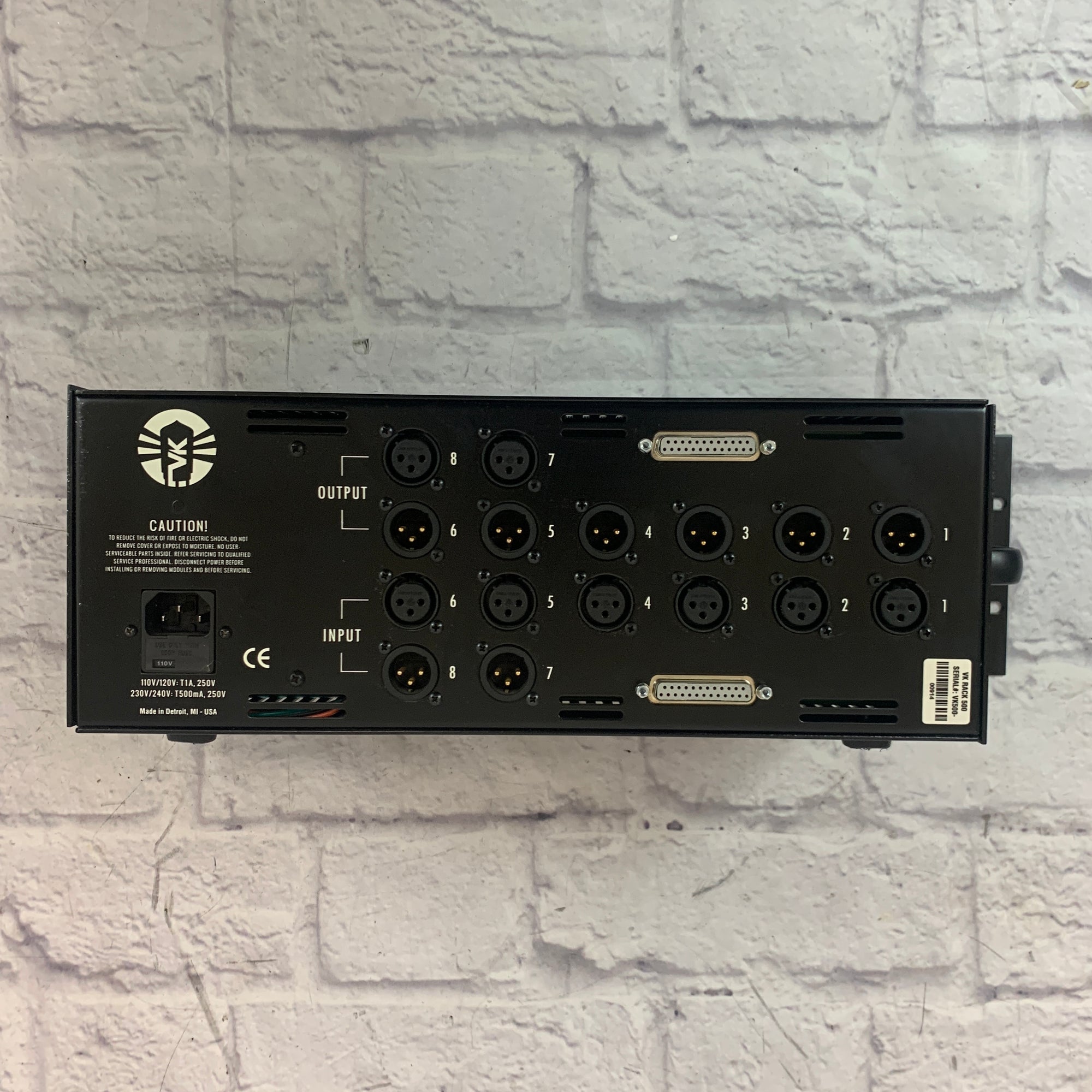 Vintage King Rack 500 - STANDARD 6-SLOT 500 SERIES RACK