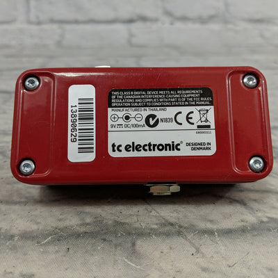 TC Electronic HOF Hall of Fame Mini Reverb Pedal