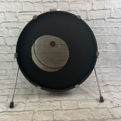 Royce 22" Bass Drum - Black Wrap