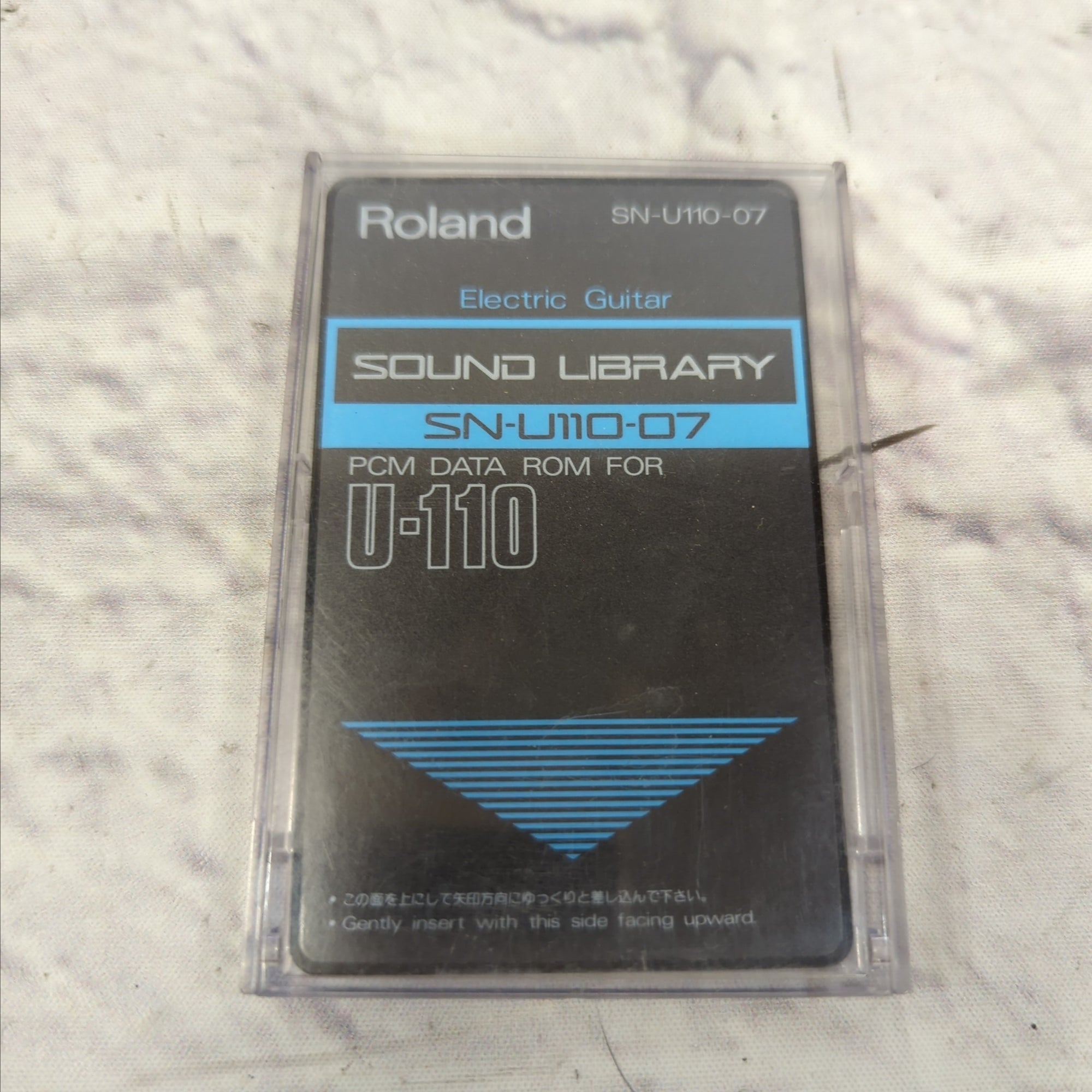 Roland SN-U110-07 Electric Guitar Sound Library PCM Data ROM Card