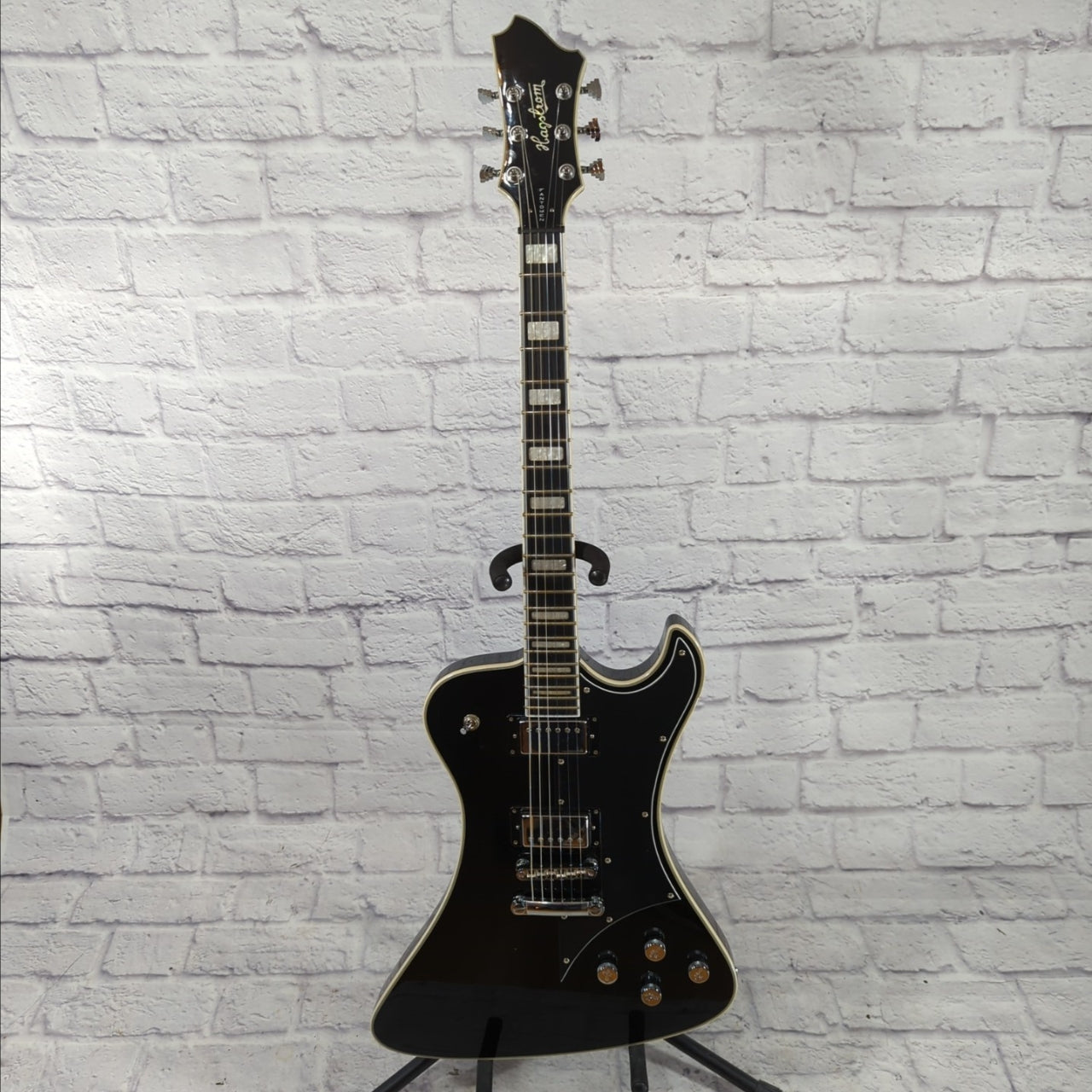 Hagstrom Fantomen Black Electric Guitar