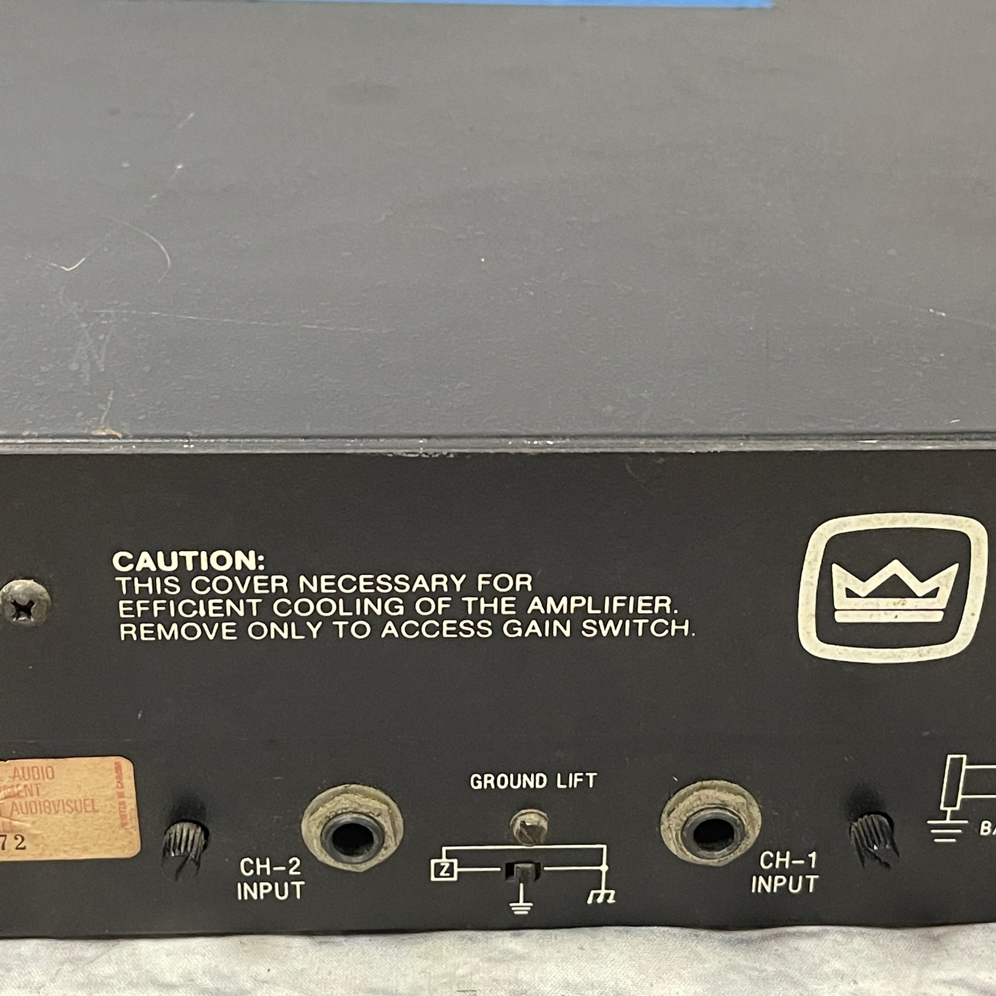 Crown Micro-Tech 1200 Power Amp