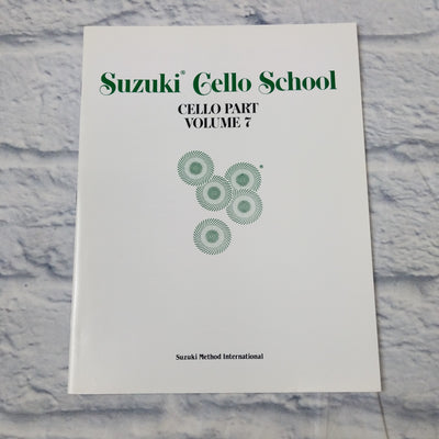 Suzuki Cello School Cello Part Volume 7