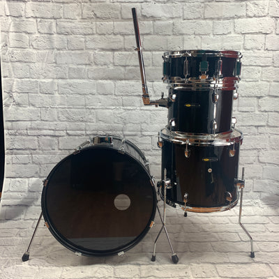 Sound Percussion 4pc Drum Kit Black