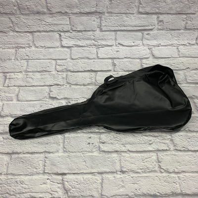 Unknown Thin Leather Acoustic Guitar Gig Bag