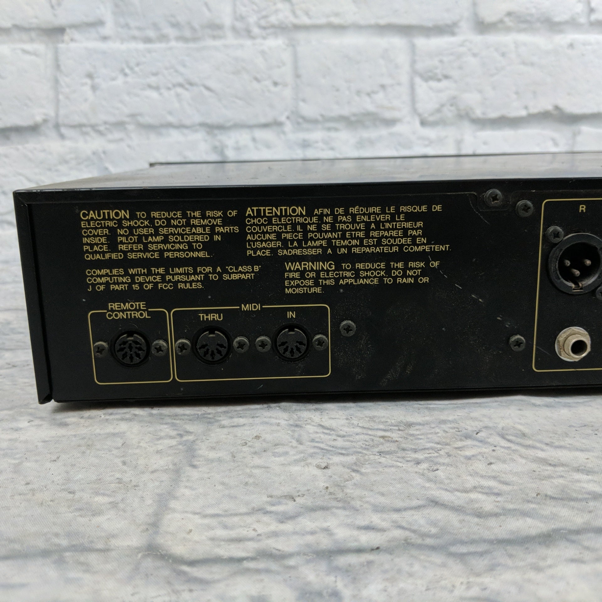 Yamaha Rev7 Digital Reverberator