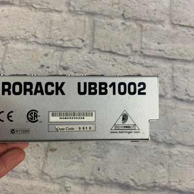 Behringer Eurorack UBB1002 Mixer AS-IS