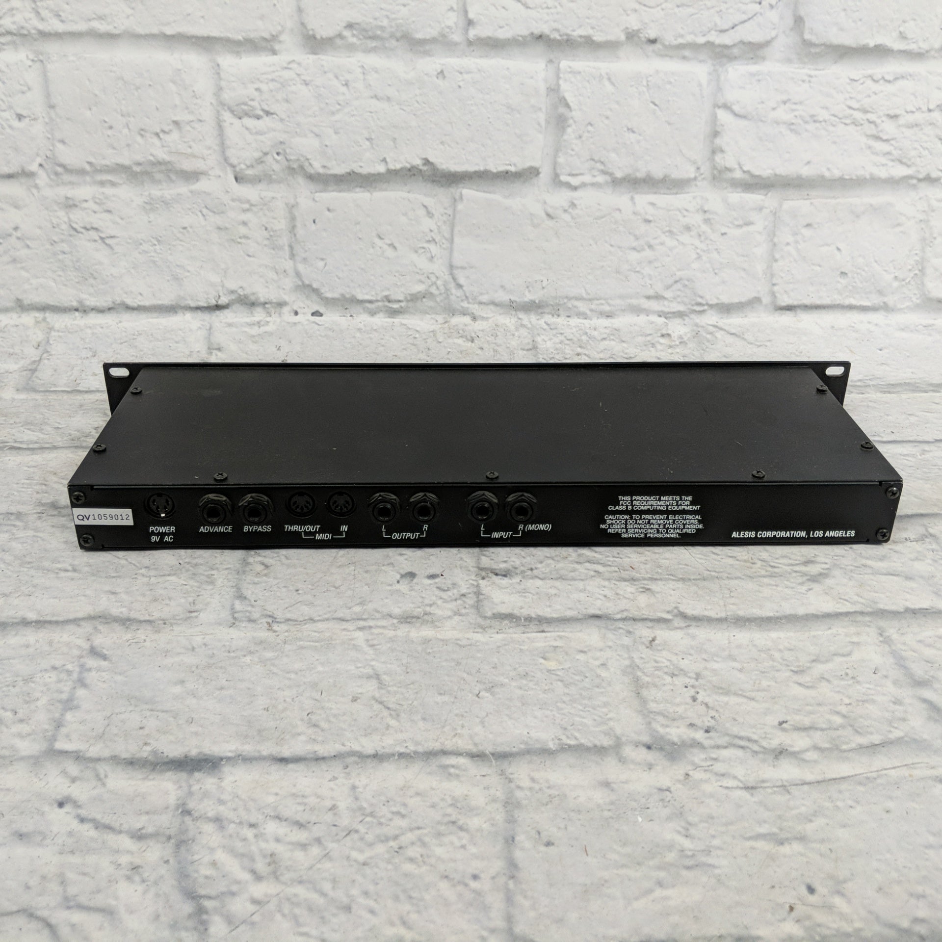 Alesis Quadraverb 20k Bandwidth Simultaneous Digital Rack Effects Processor
