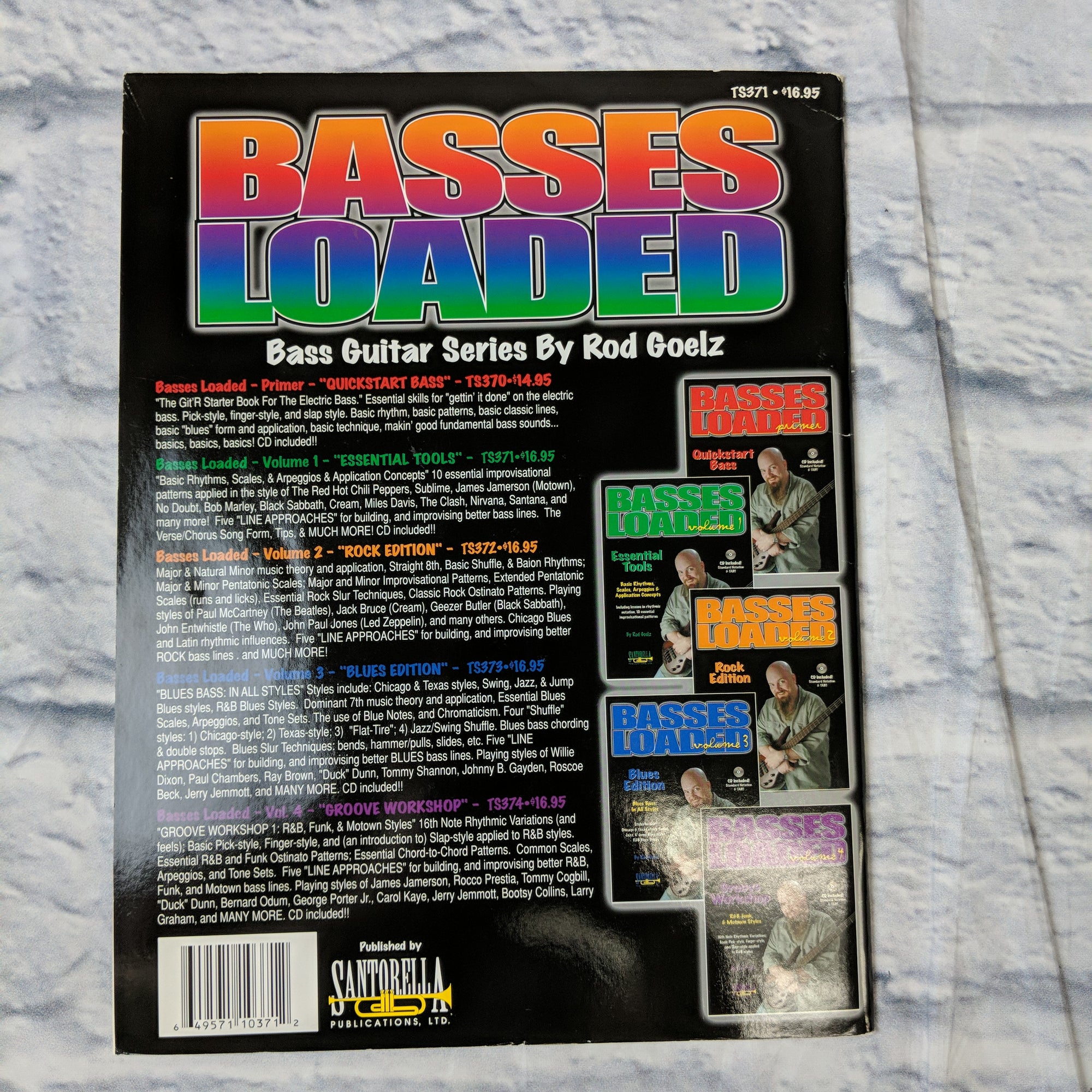 Basses Loaded Volume 1 - Essential Tools - Book and CD