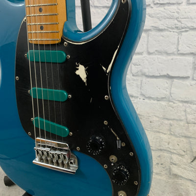 Vintage 1980s Ibanez Roadstar II RS130 Blue Electric Guitar MIJ