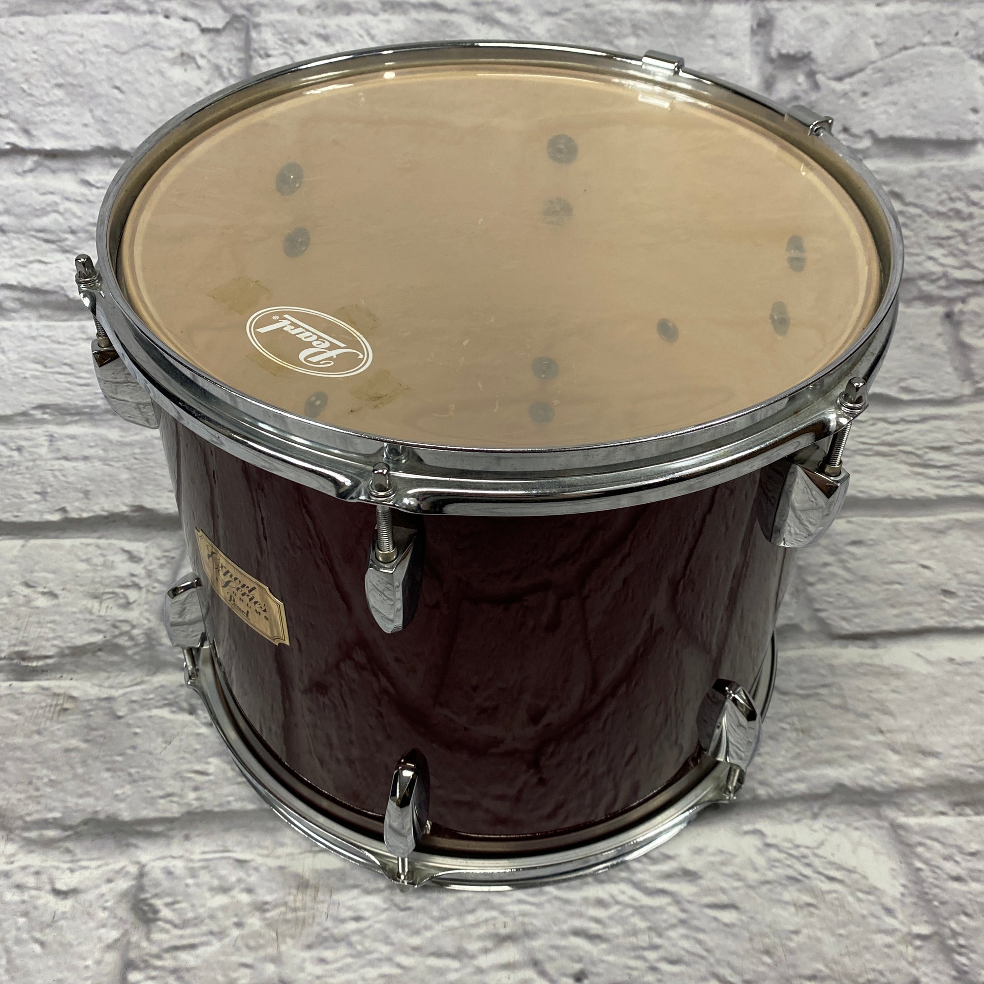 Pearl Export Series 3pc Drum Kit Wine Red