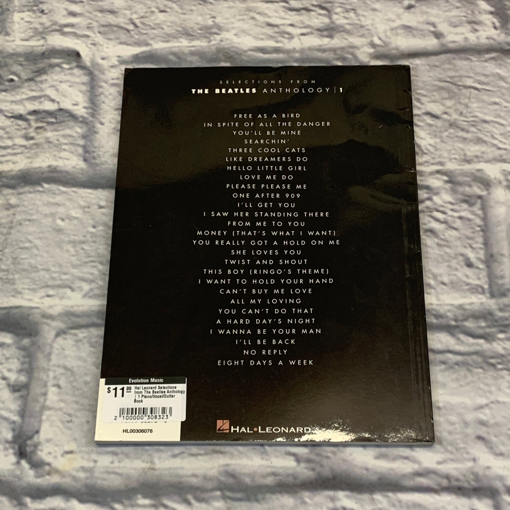 Hal Leonard Selections from The Beatles Anthology | 1 Piano/Vocal/Guitar Book