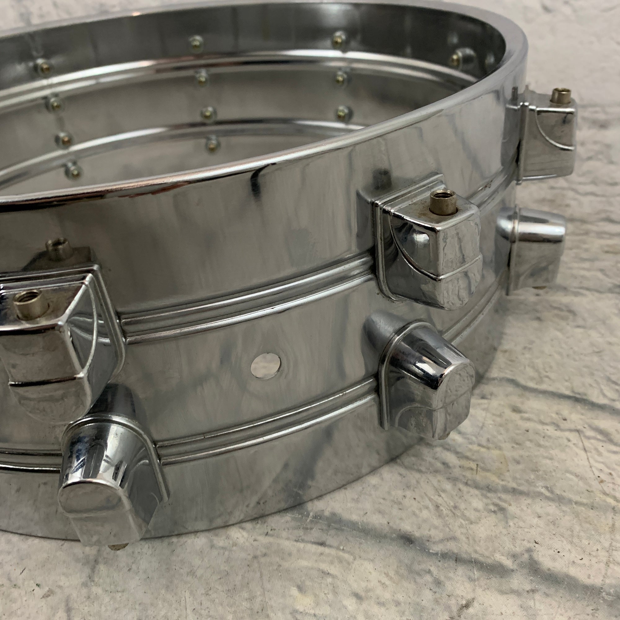 Unknown 10 Lug Steel Snare Shell