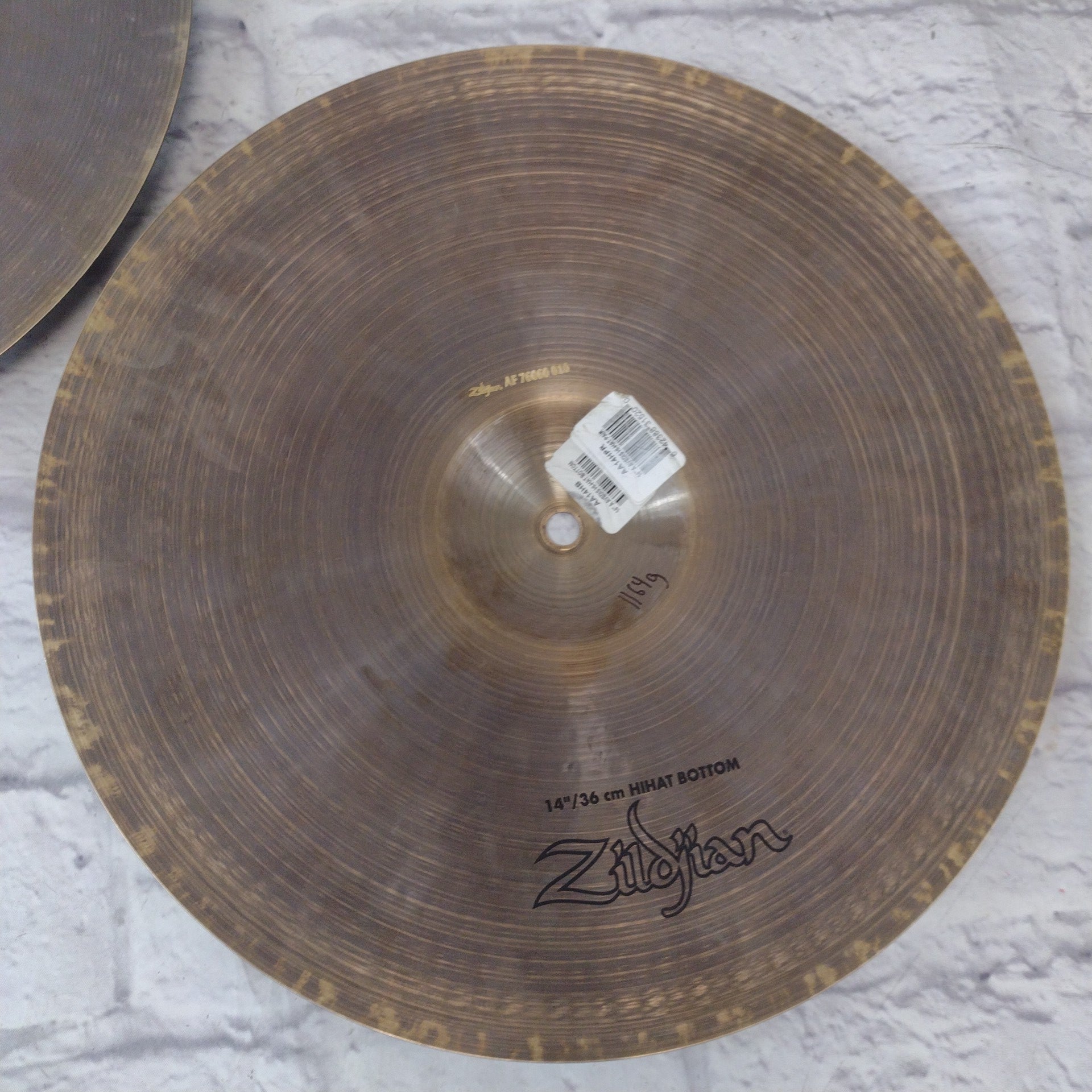 Zildjian 14 Avedis Hi Hat Cymbal Pair Recent