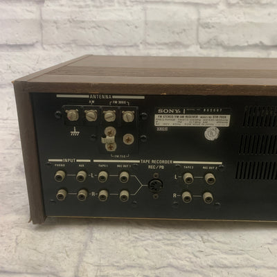 Sony Receiver (Silver/Wood)