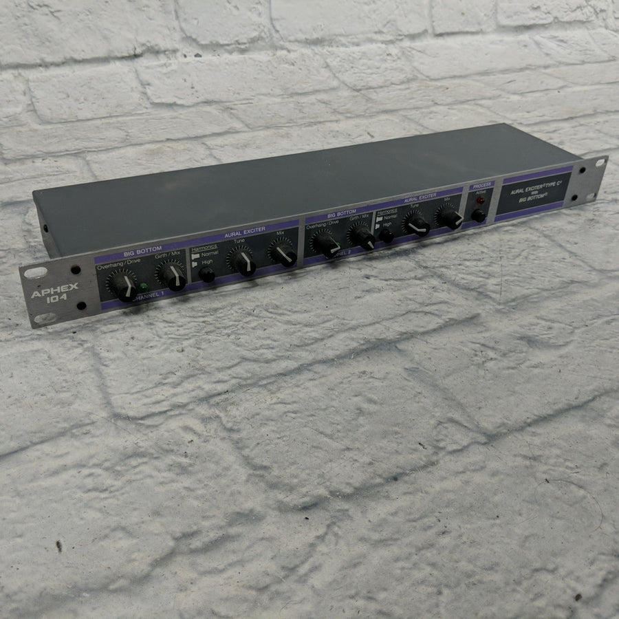 Aphex 104, Aural Exciter Type C2 with Big Bottom, Vintage Rack