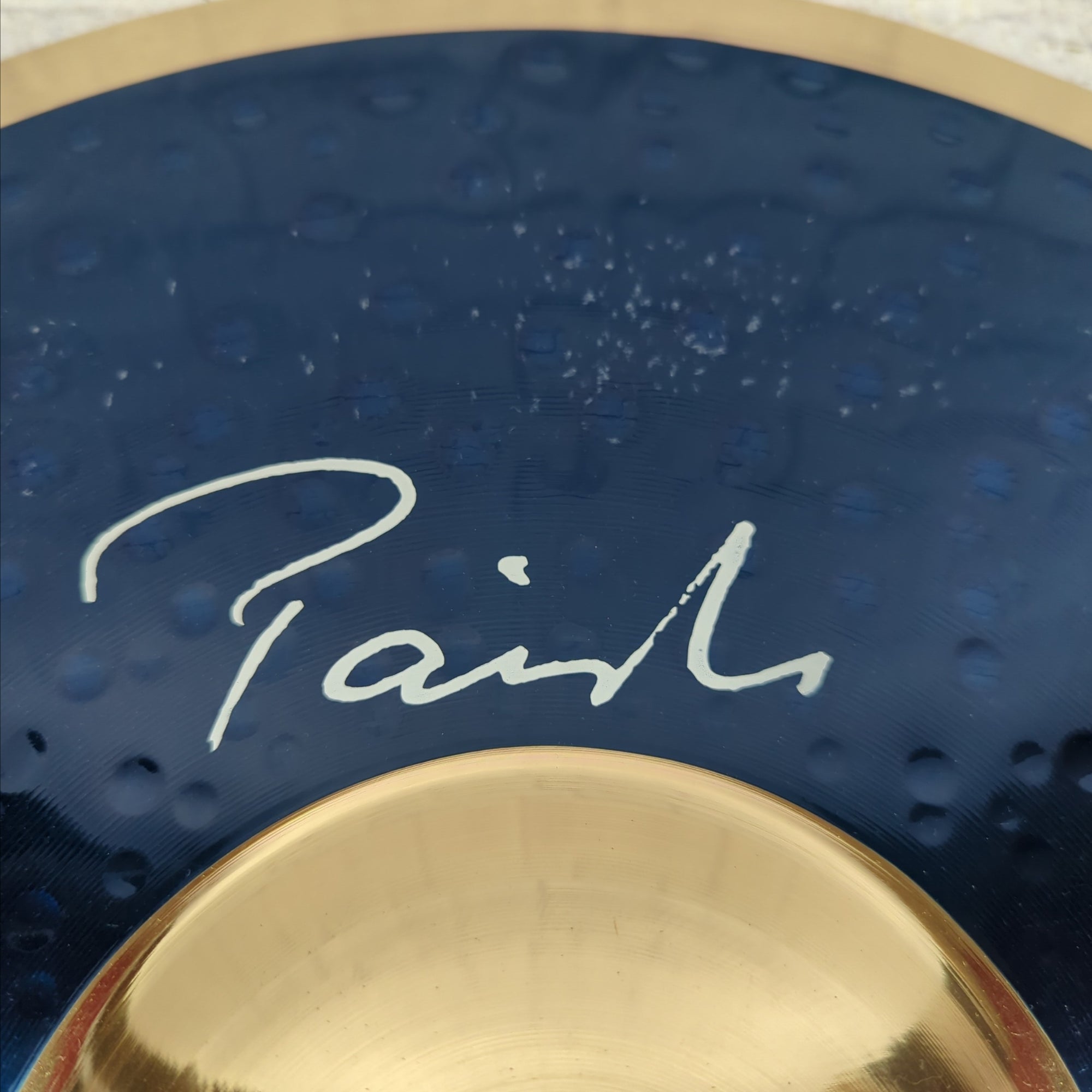 Paiste 22" Signature Steward Copeland Blue Bell Ride Cymbal Traditional The Rhythmatist