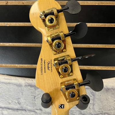 Squier 70's Classic Vibe Jazz Bass Natural 4 String Bass Guitar