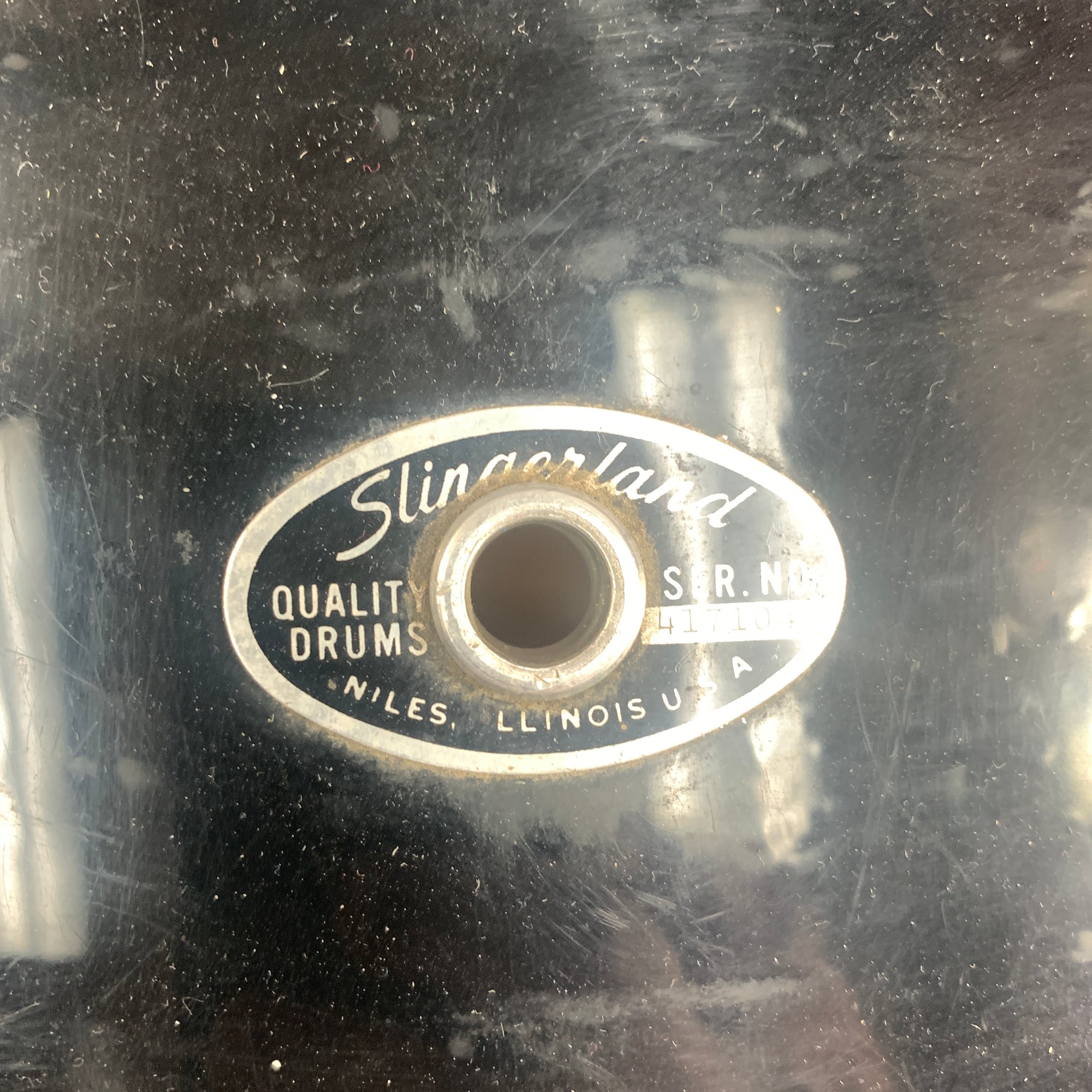 Vintage Slingerland 1970's Kick Drum 22x14