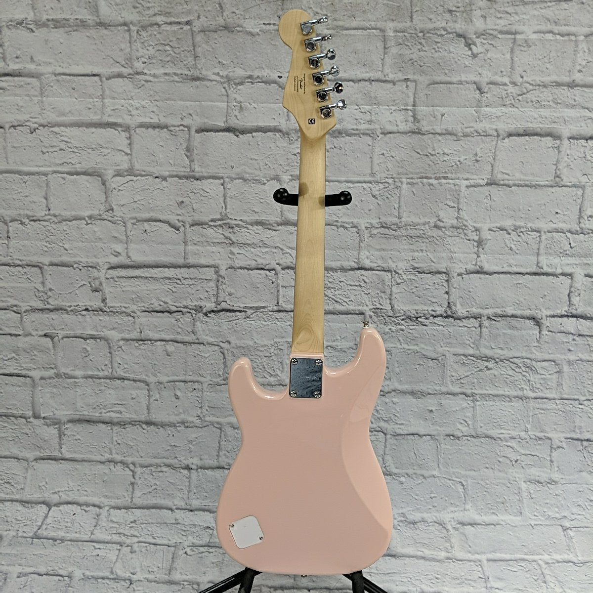 Squier Mini Stratocaster Shell Pink Short Scale Electric Guitar