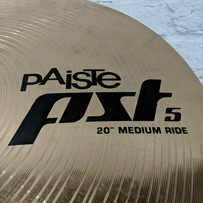Paiste PST5 20 Medium Ride Cymbal