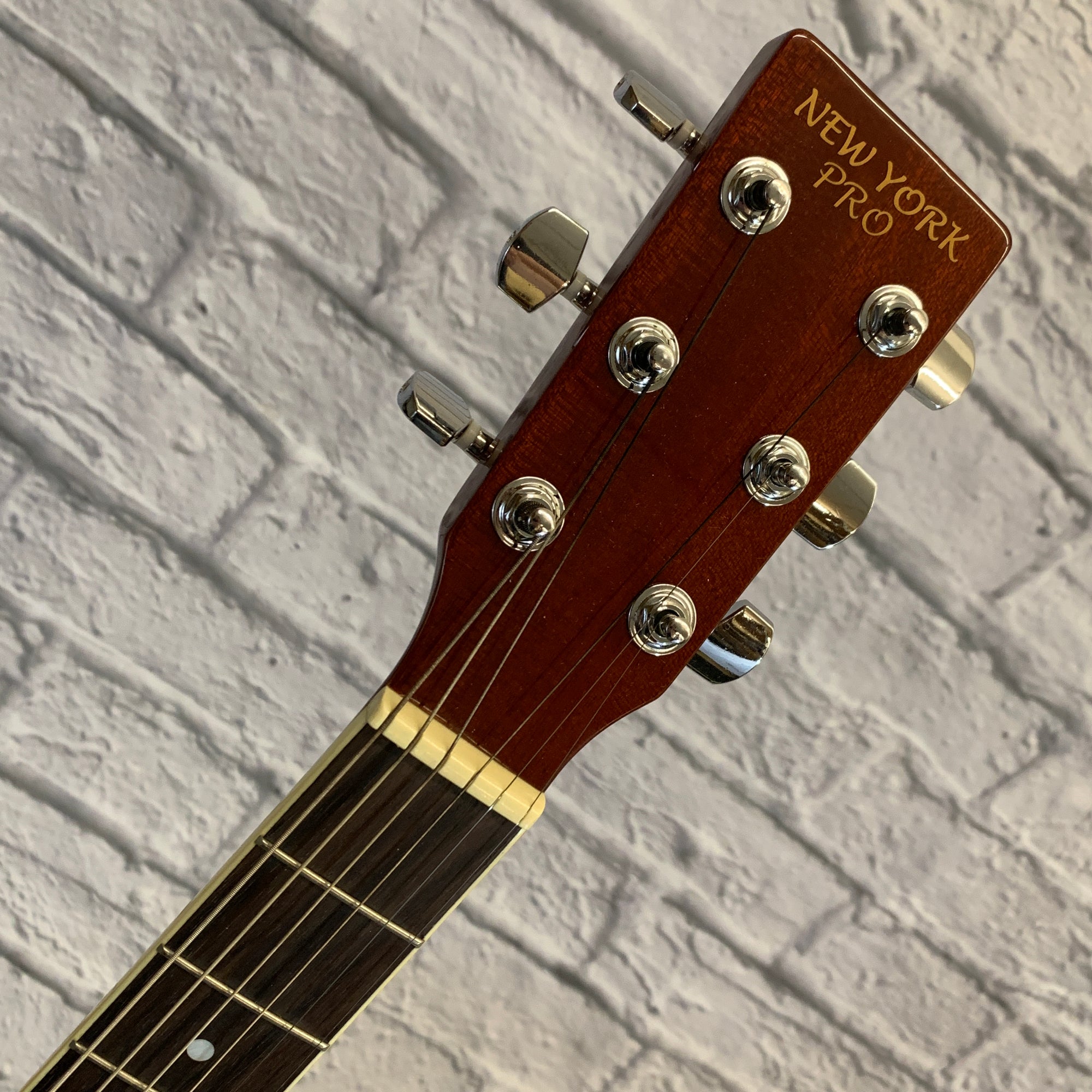 New York Pro NY-977 CE Acoustic Guitar Natural