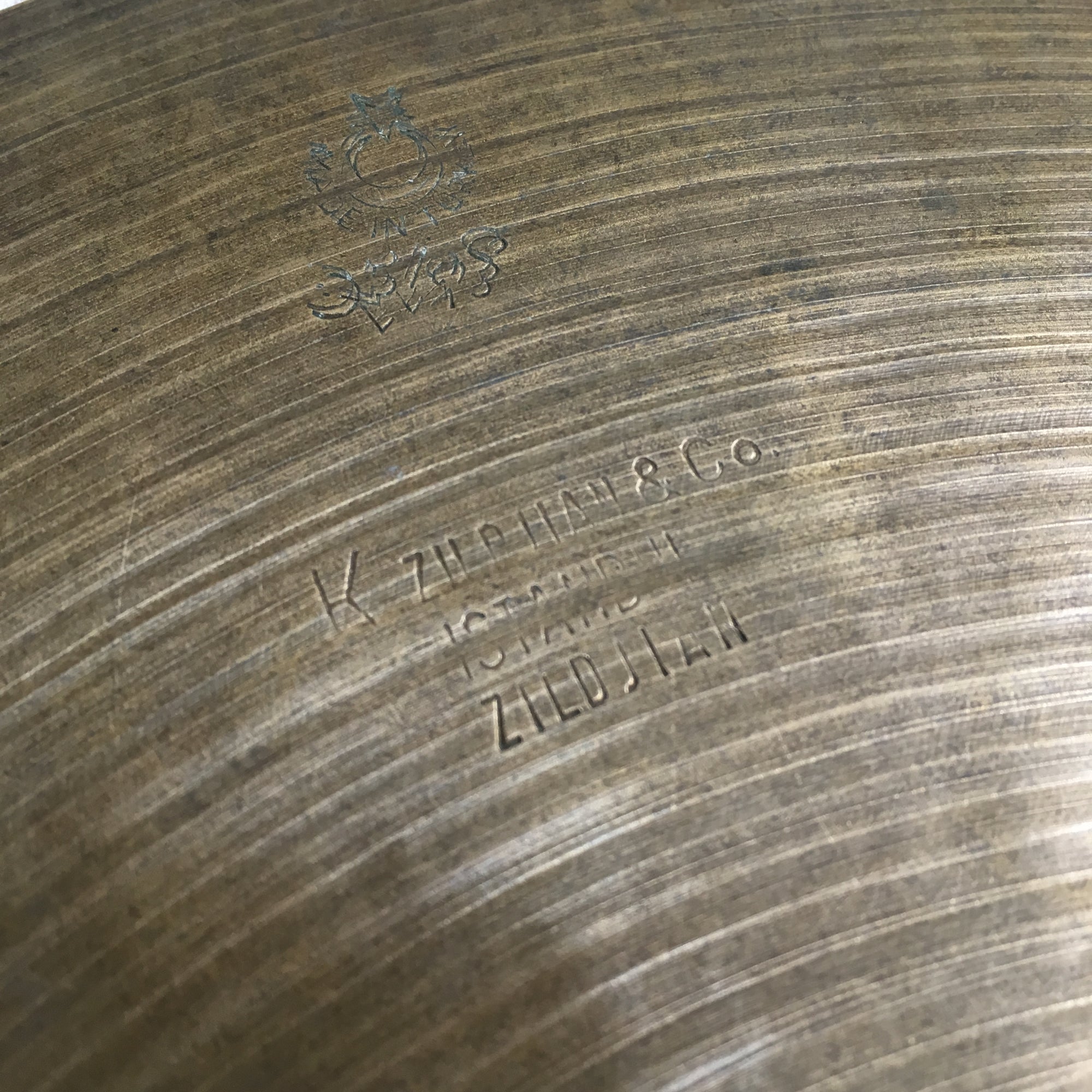 Vintage Zildjian 12in Istanbul Hi Hat Pair
