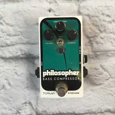 Pigtronix Philosopher Bass Compressor Pedal