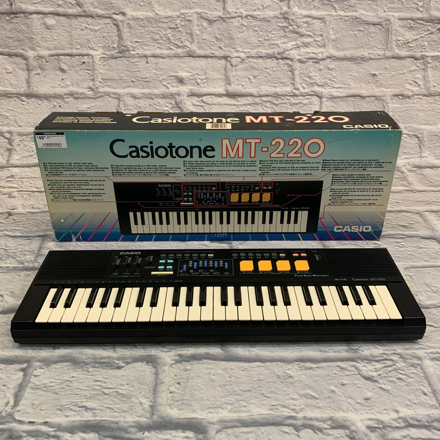 Casio Casiotone MT-220 Digital Synth