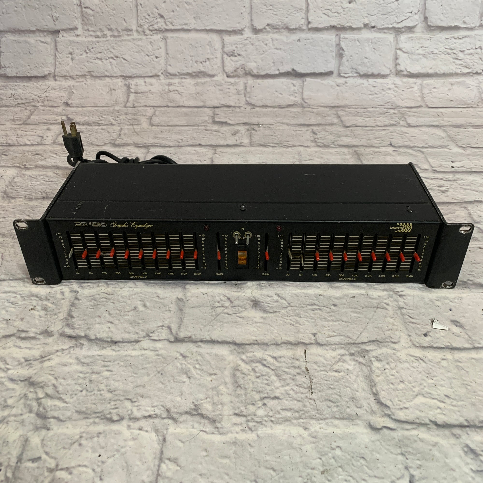 Biamp EQ/210 Graphic Equalizer
