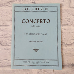 Boccherini Concerto in Bb Major For Cello and piano