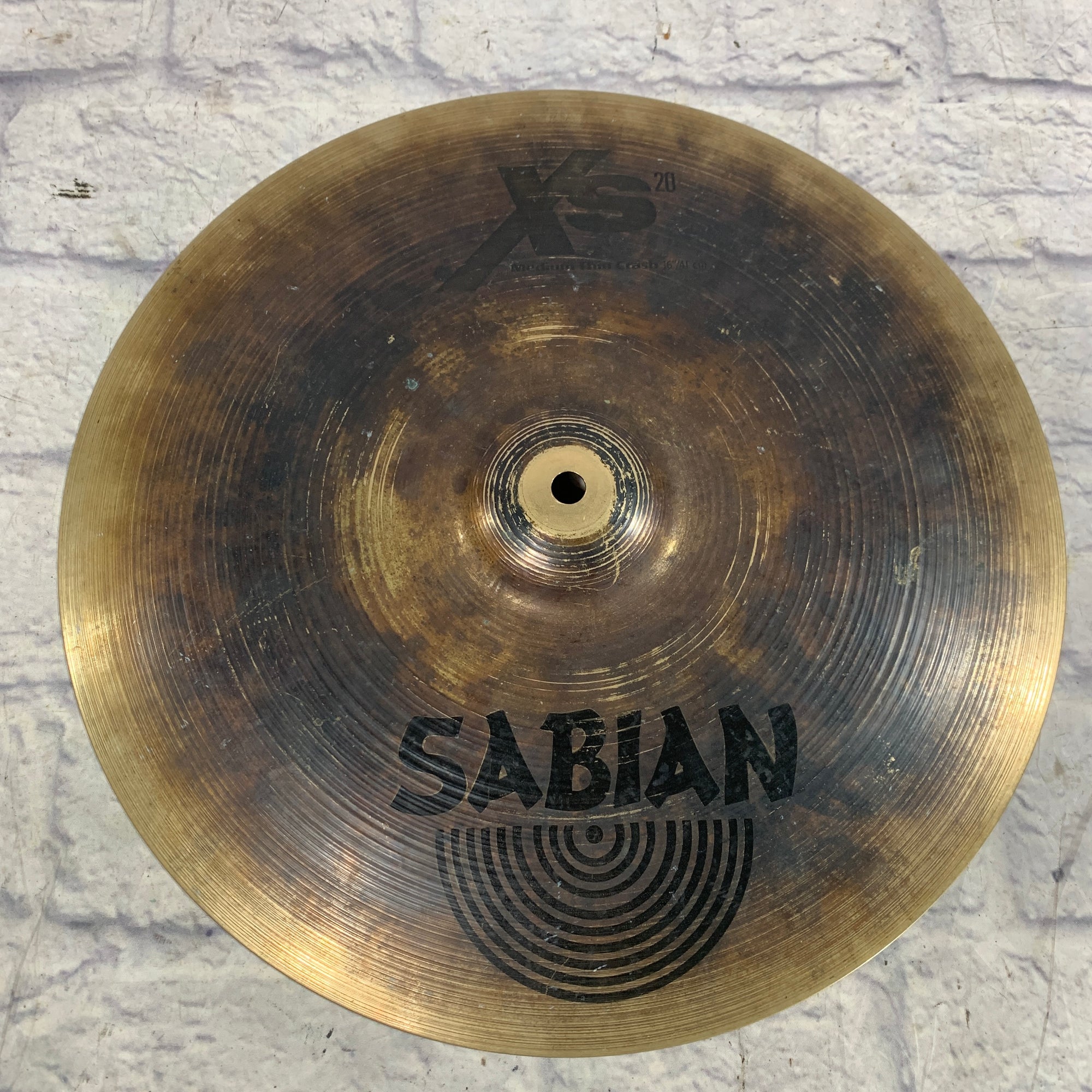 Sabian 16 XS20 Medium Thin Crash Cymbal