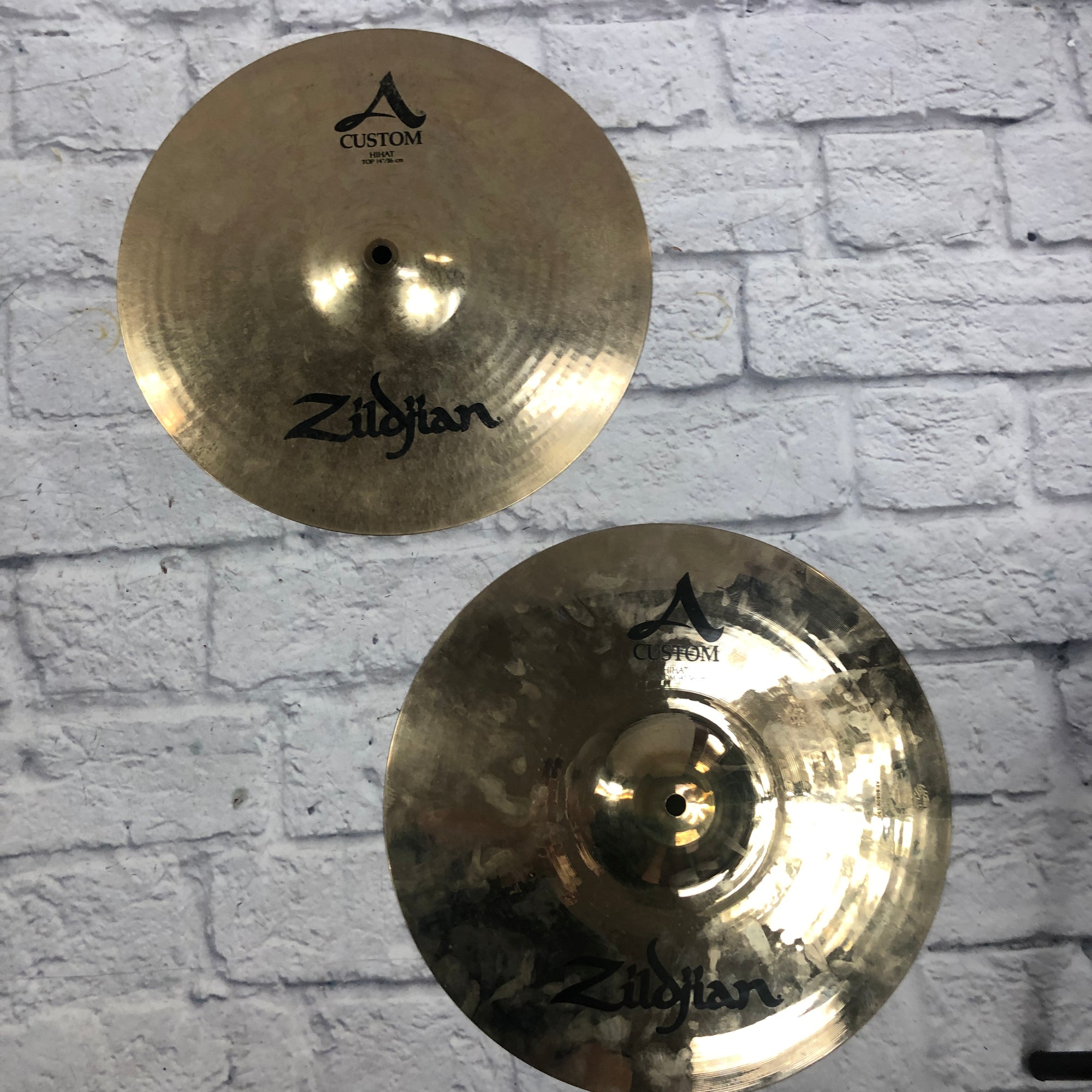 Zildjian 14 A Custom Hi Hat Cymbal Pair