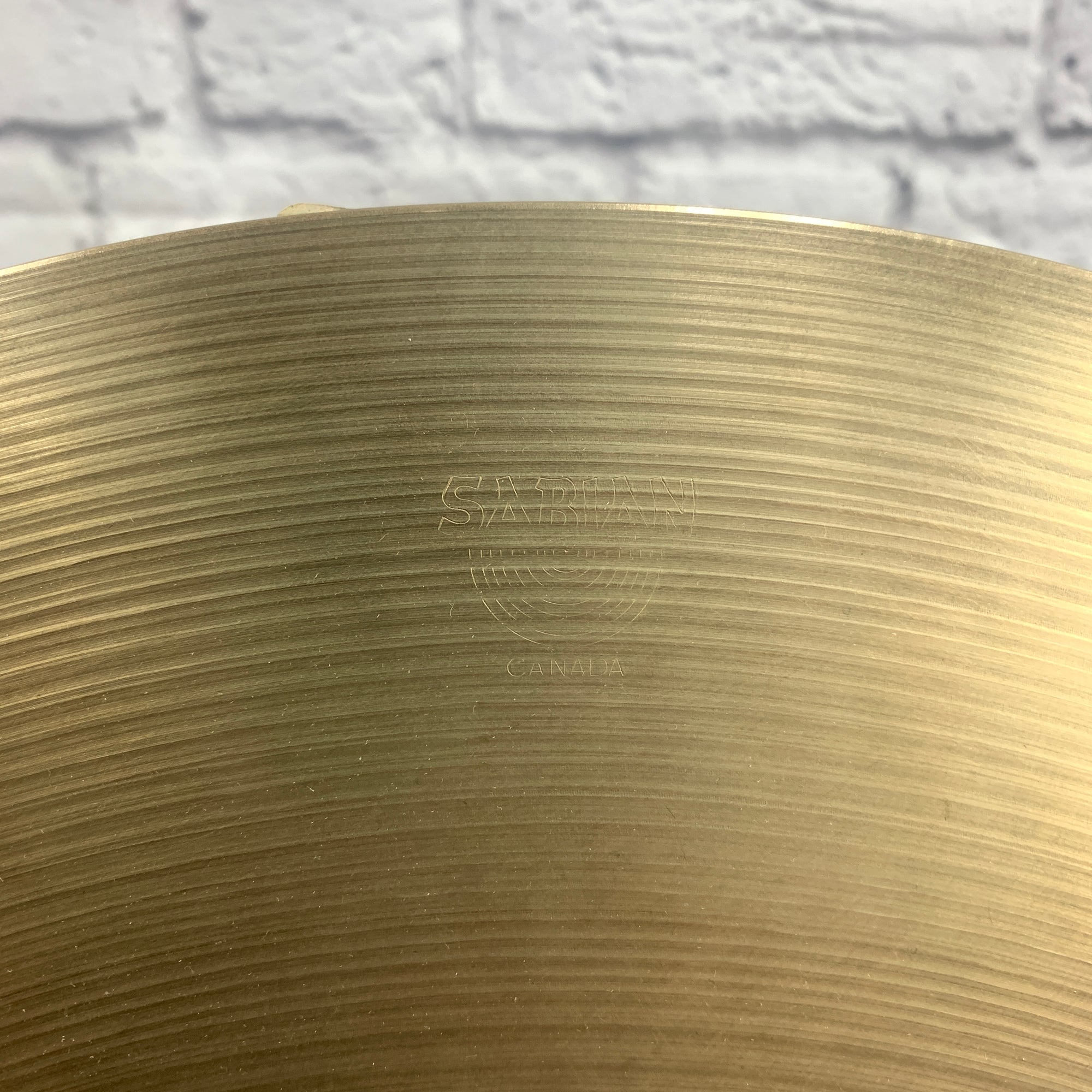 Vintage Sabian 21 Ride Hammered Bell