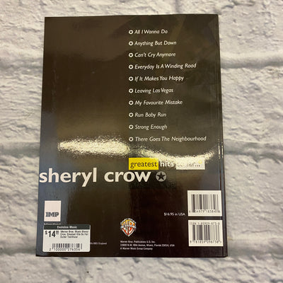 Warner Bros. Music Sheryl Crow, Greatest Hits So Far: Guitar Tab/Vocal