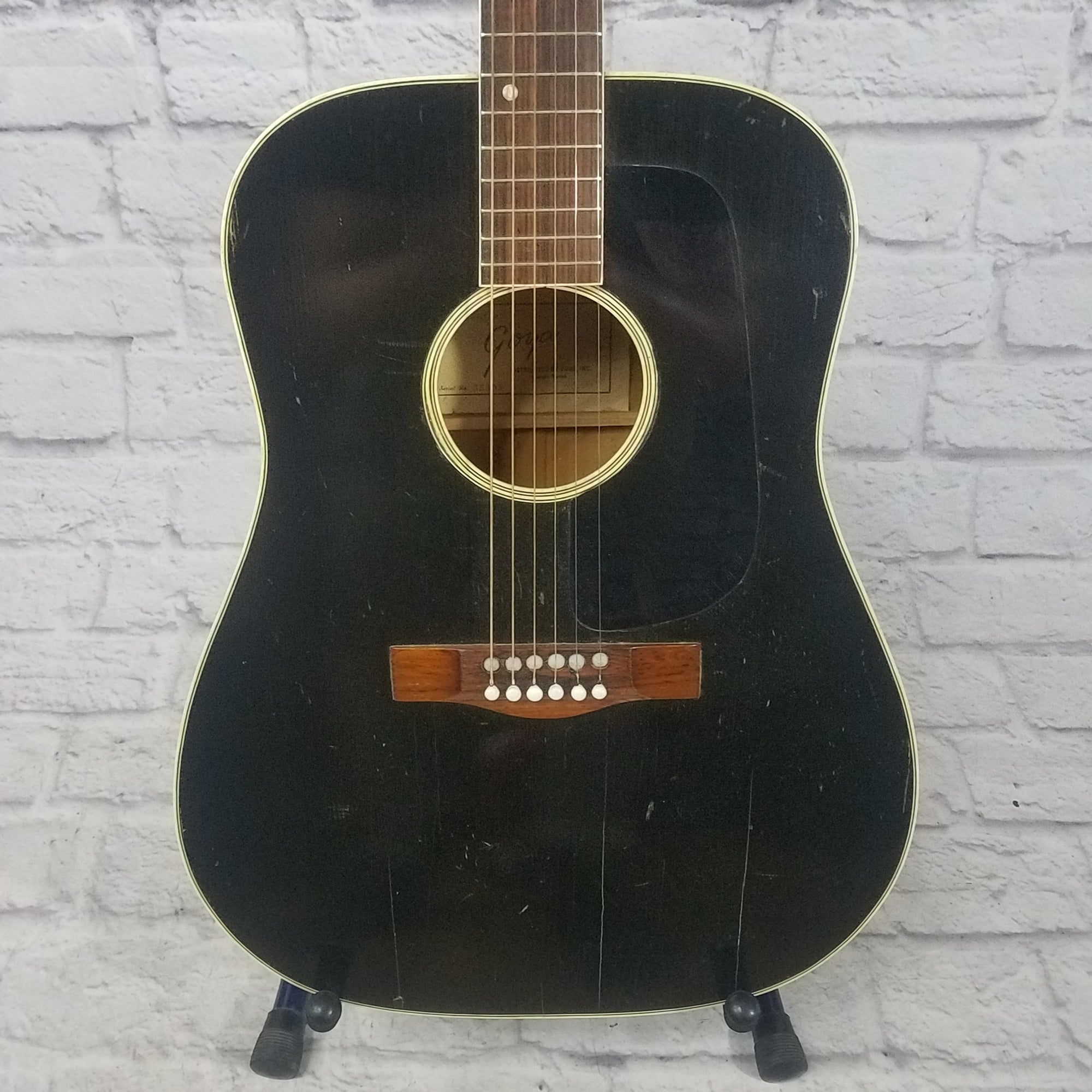 Vintage 1971 Goya Model 163 Acoustic Guitar