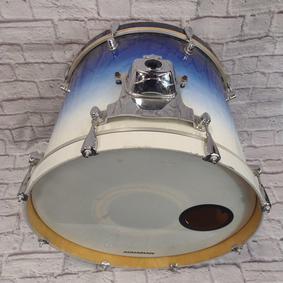 Mapex Pro M 5pc Drum Set Blue White Fade