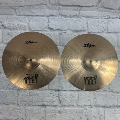 Zildjian 14in Amir II Rock Hi Hat Pair